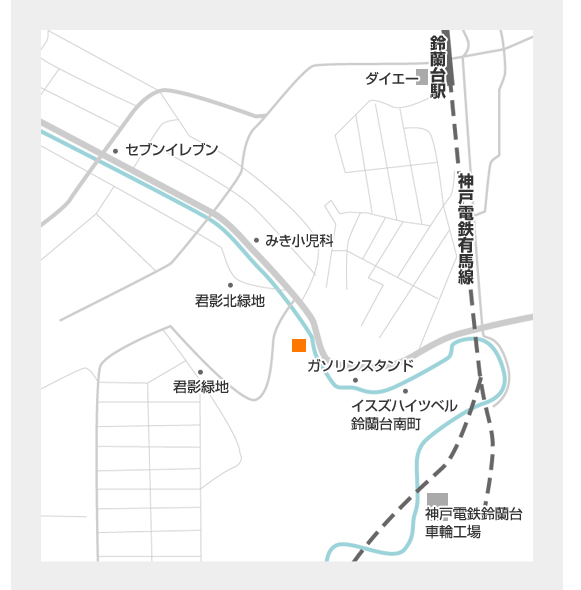 扇屋商店地図